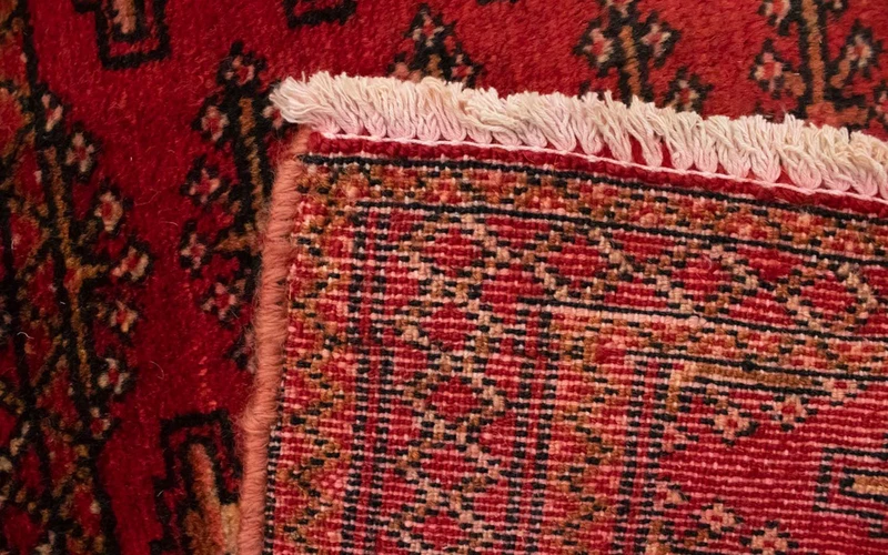 Turkaman Teppich 60x130cm - Orientteppich - rot