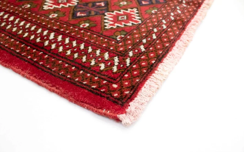 Turkaman Teppich 60x130cm - Orientteppich - rot