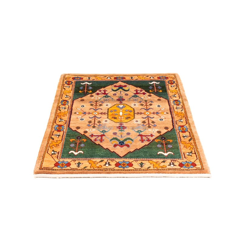 Gabbeh Persisch Teppich 82x120cm - Perserteppich Wollteppich - mehrfarbig