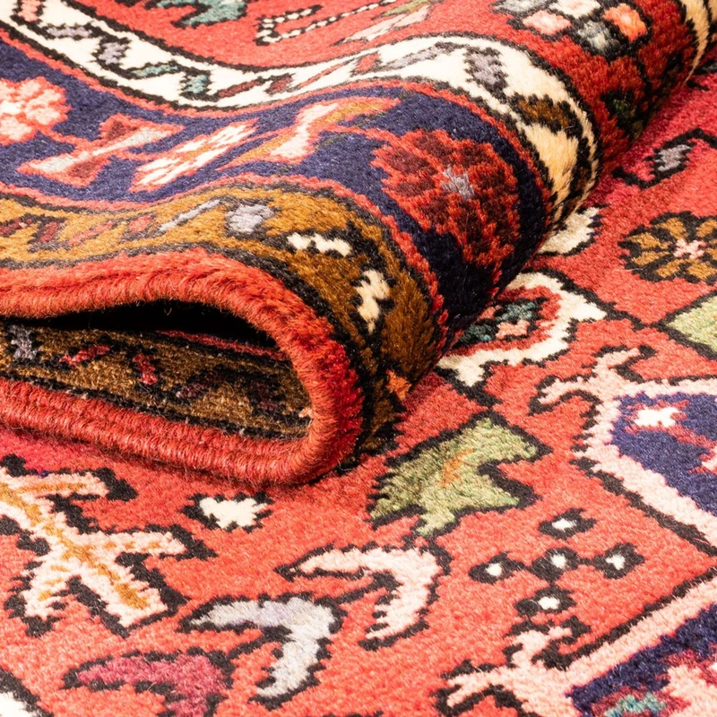 Qaraja Teppich 70x280cm - Perserteppich - rot