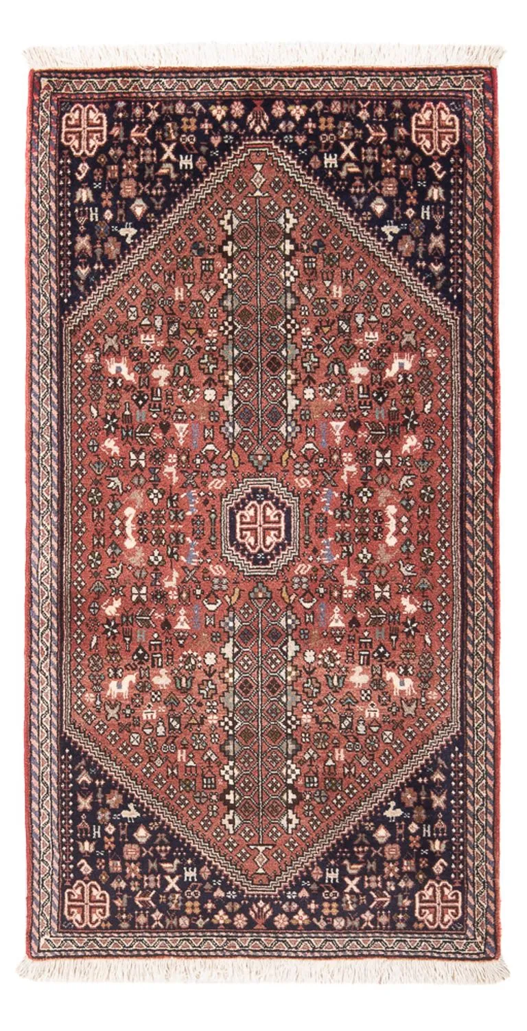 Abadeh Teppich 70x150cm - Perserteppich - rot