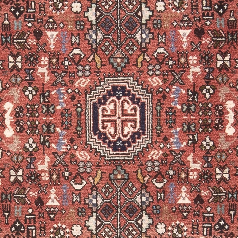 Abadeh Teppich 70x150cm - Perserteppich - rot