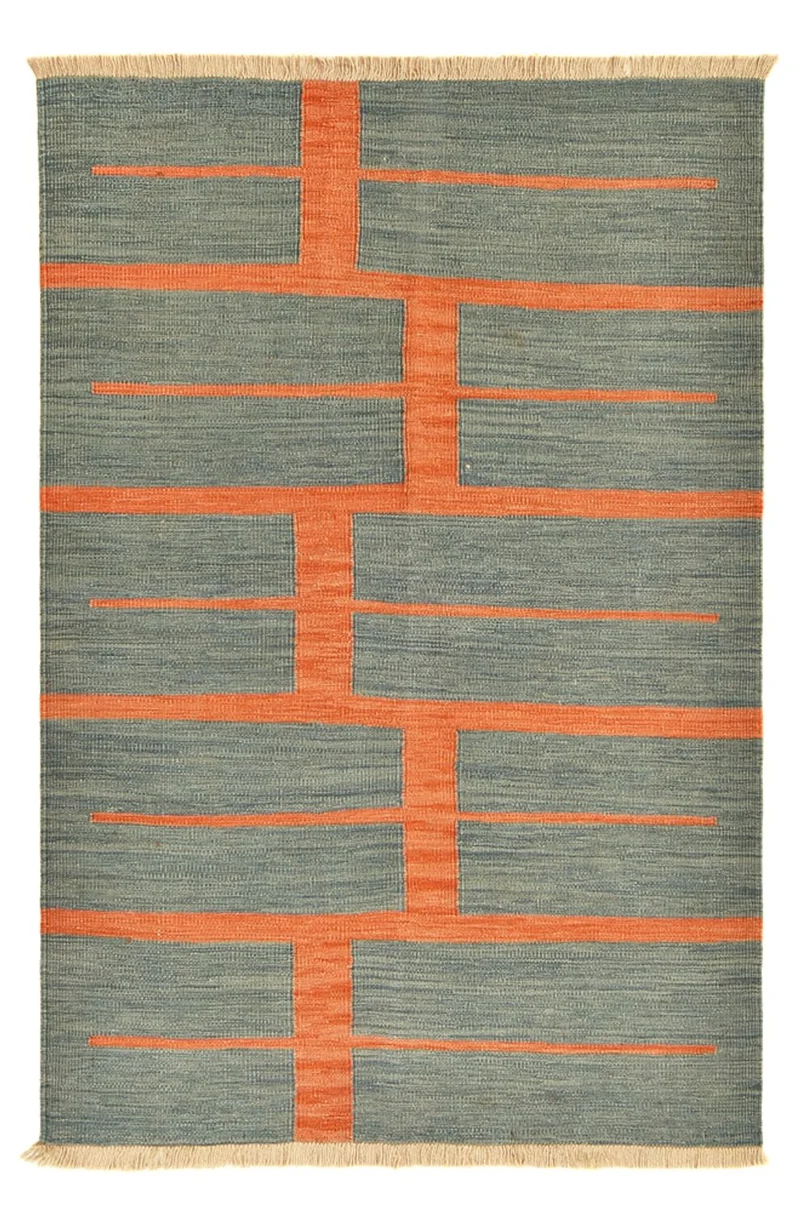 Kelim Teppich - Trendy - 123 x 185 cm - mehrfarbig
