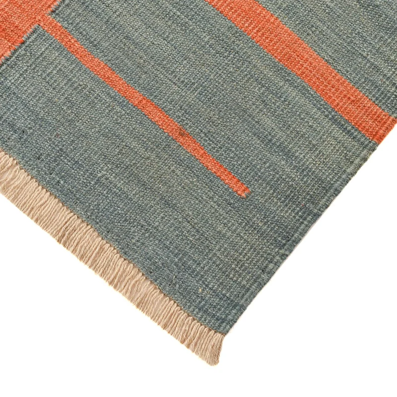 Kelim Teppich - Trendy - 123 x 185 cm - mehrfarbig