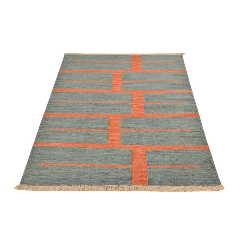 Kelim Teppich - Trendy - 123 x 185 cm - mehrfarbig