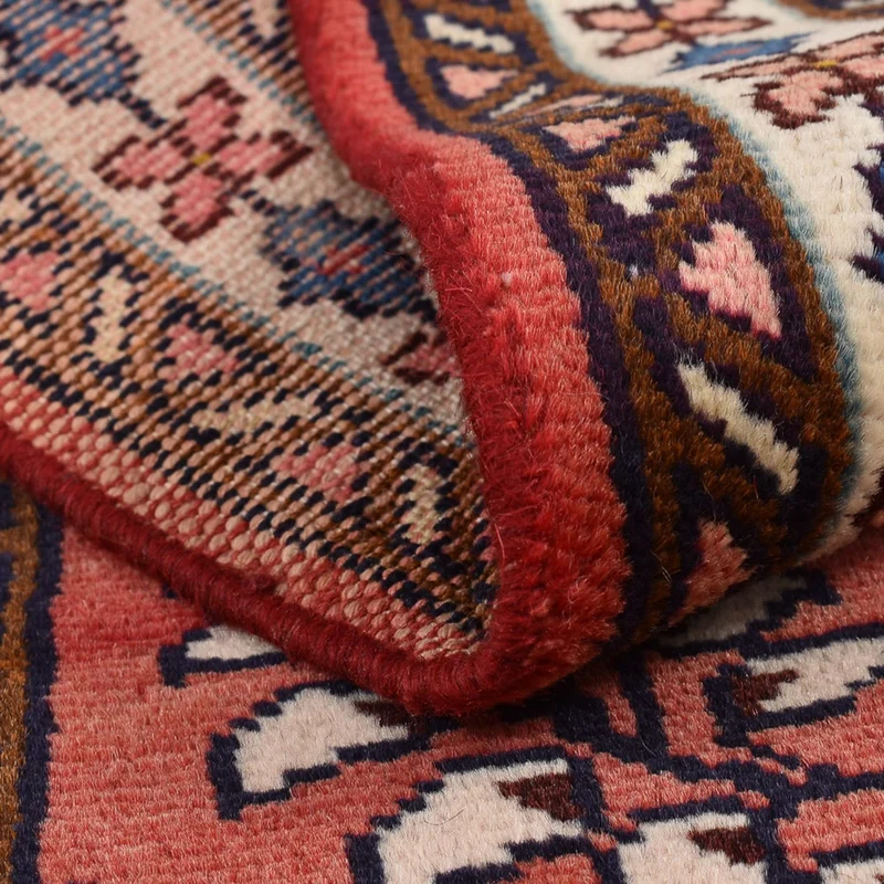 Perserteppich - Nomadic - 76 x 130 cm - rot