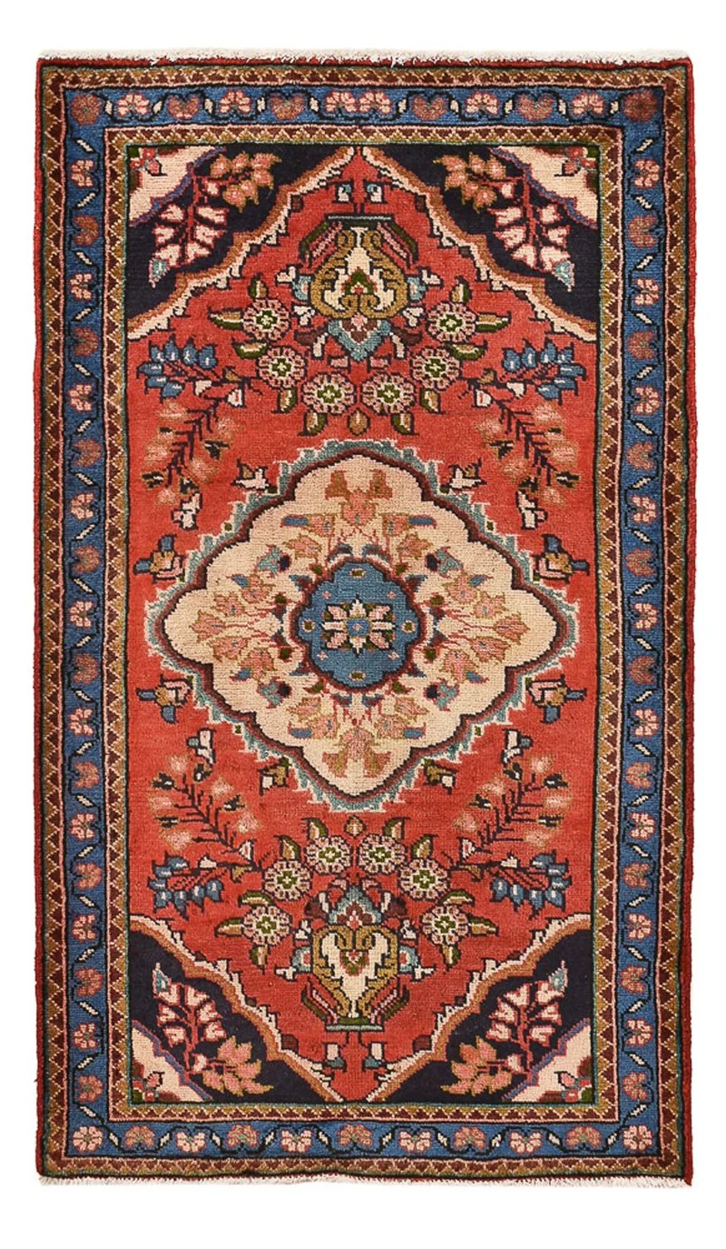 Perserteppich - Nomadic - 74 x 128 cm - rot