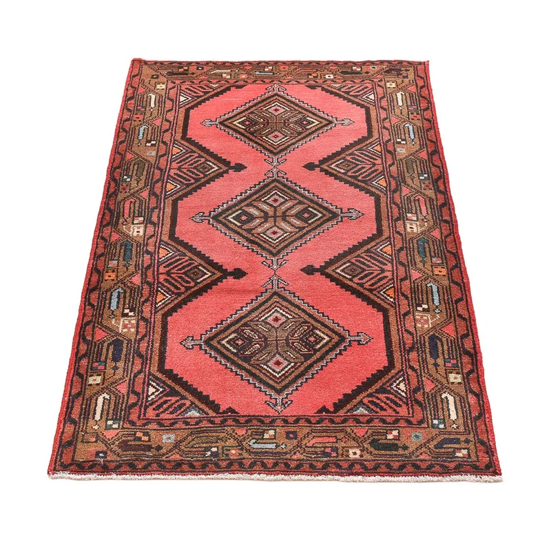 Perserteppich - Nomadic - 75 x 123 cm - hellrot