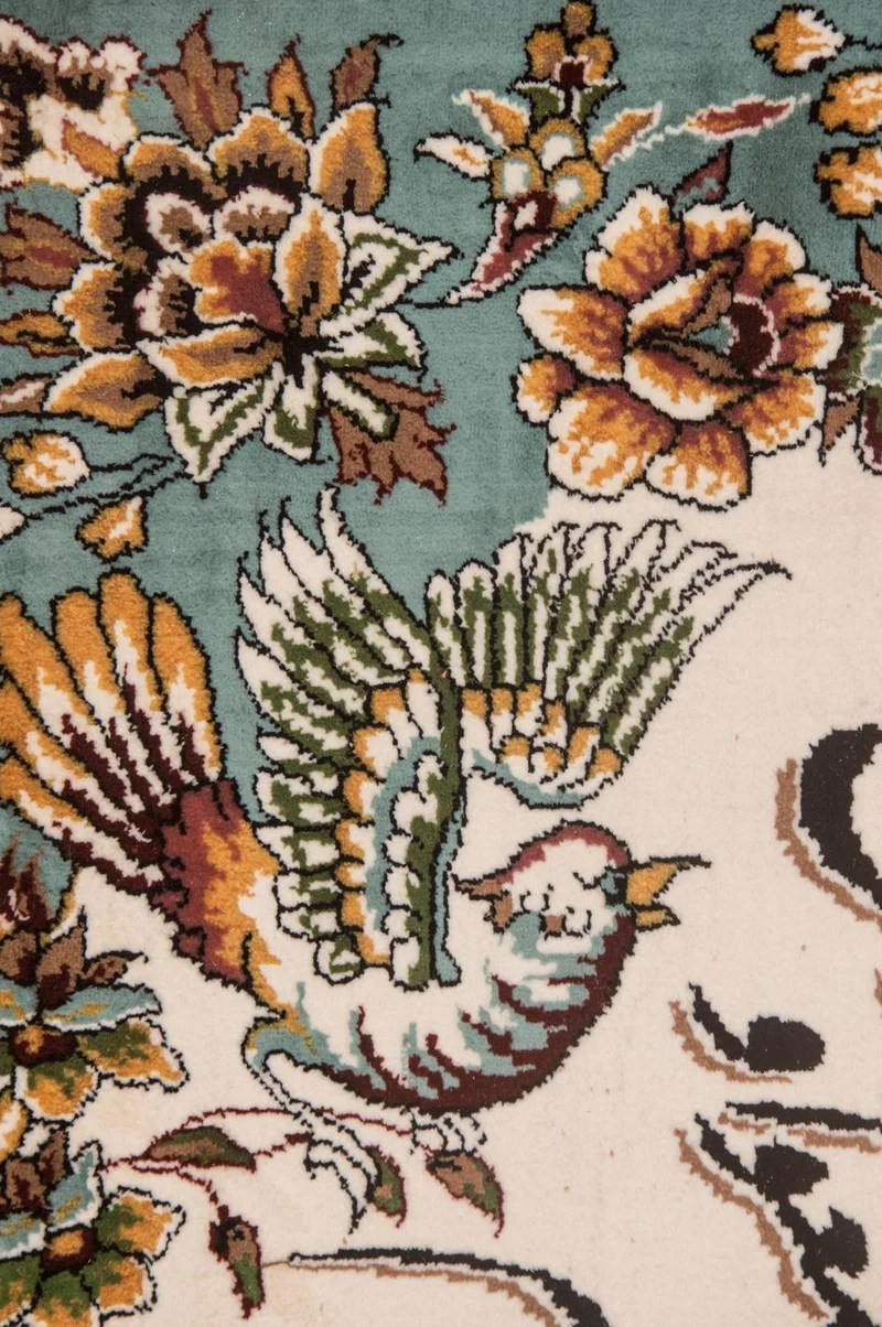 Bild-Teppich 80x110cm - Orientteppich - mehrfarbig
