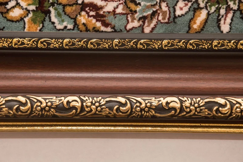 Bild-Teppich 80x110cm - Orientteppich - mehrfarbig
