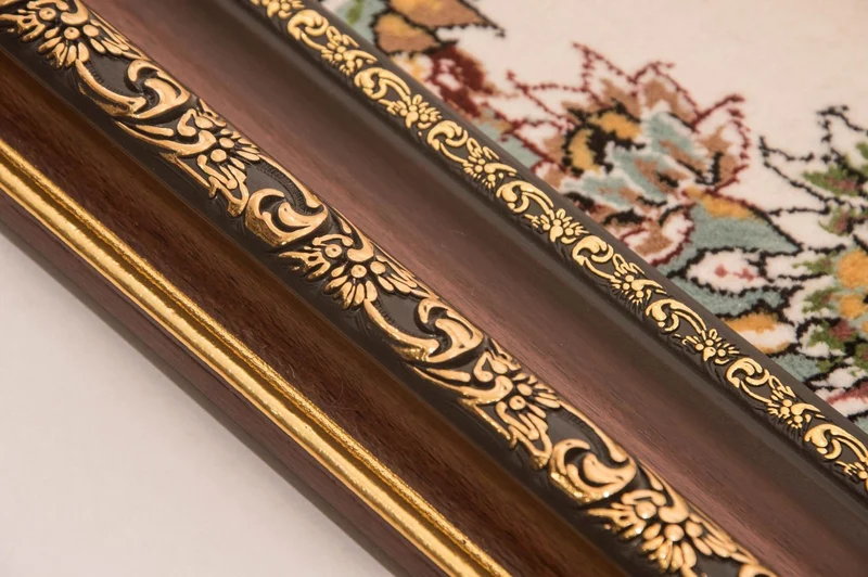 Bild-Teppich 80x110cm - Orientteppich - mehrfarbig