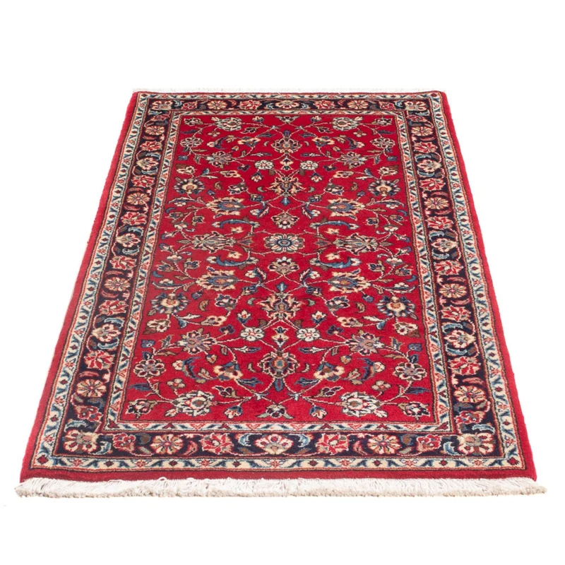 Keshan Teppich 70x138cm - Perserteppich - rot