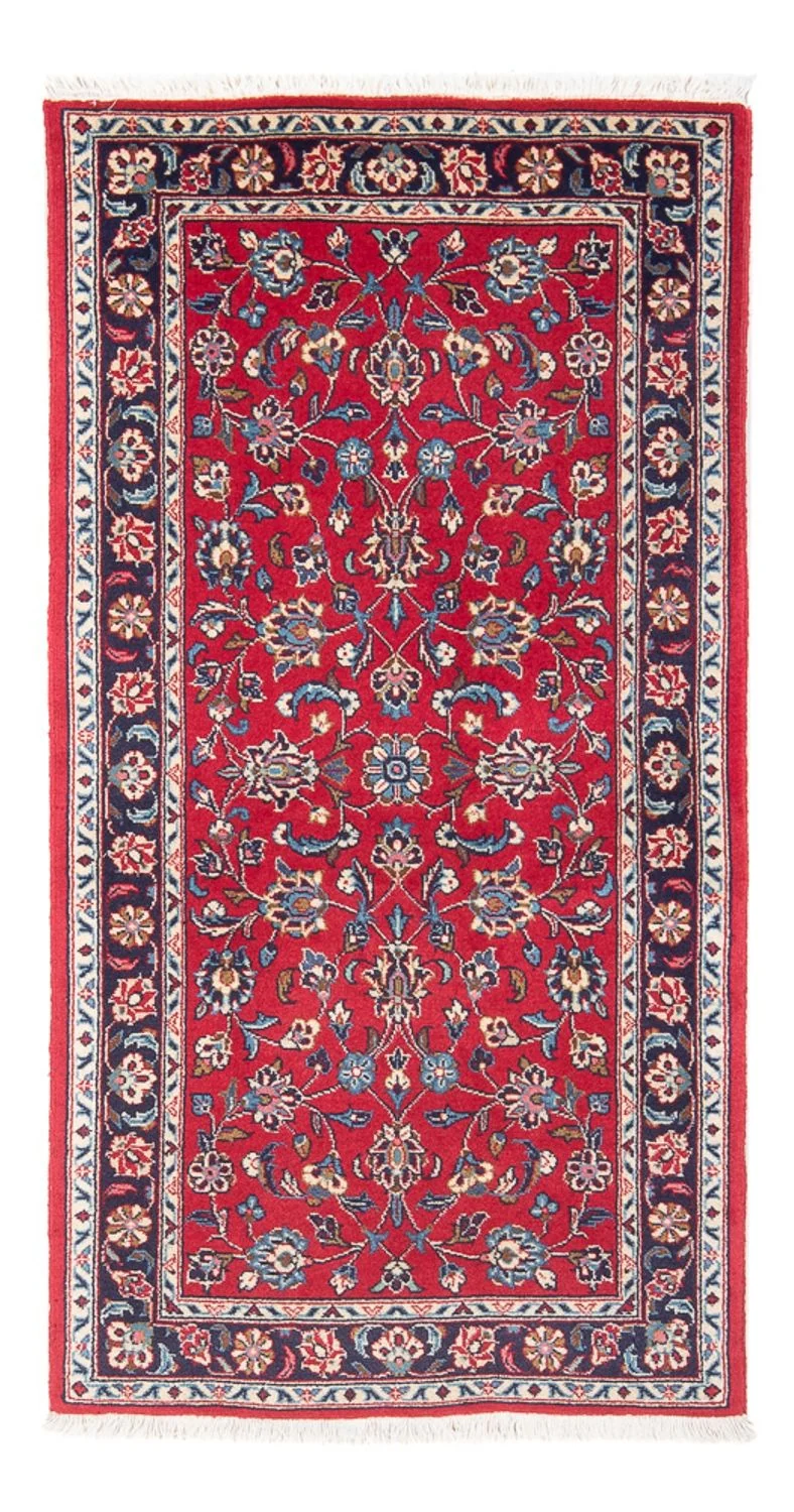 Keshan Teppich 68x142cm - Perserteppich - rot