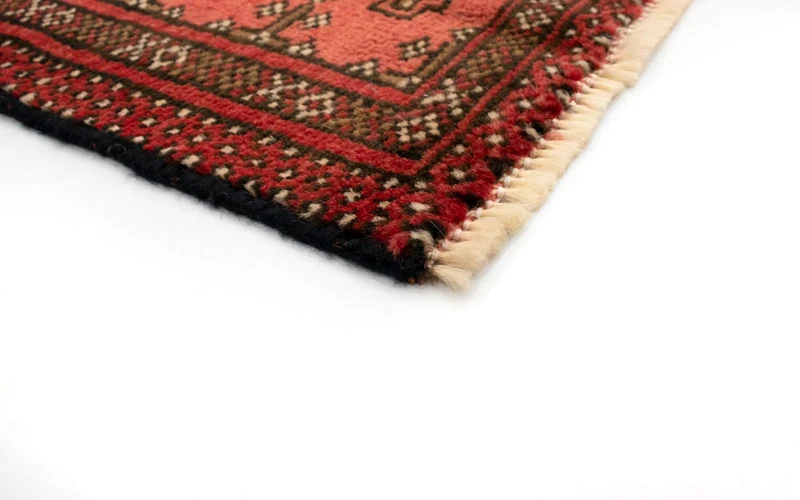 Turkaman Teppich 60x130cm - Orientteppich - rost