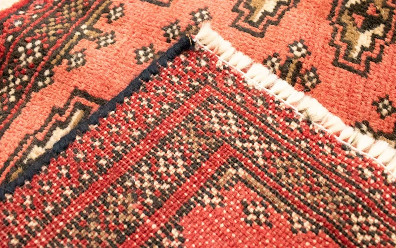 Turkaman Teppich 60x130cm - Orientteppich - rost