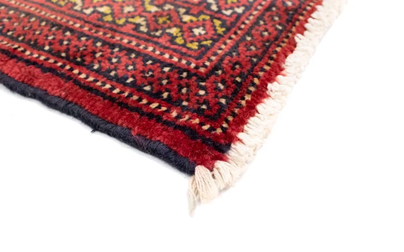 Turkaman Teppich 60x130cm - Orientteppich - rot