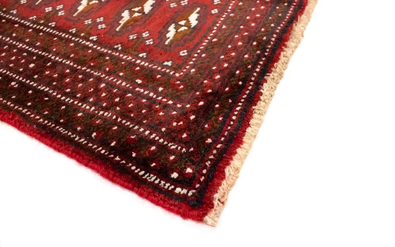 Turkaman Teppich 60x130cm - Orientteppich - rot