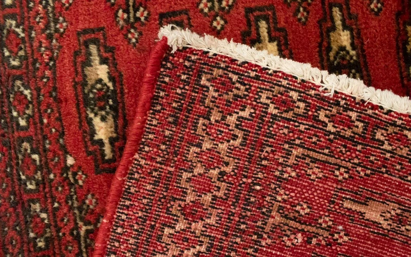 Turkaman Teppich 60x130cm - Orientteppich - rot