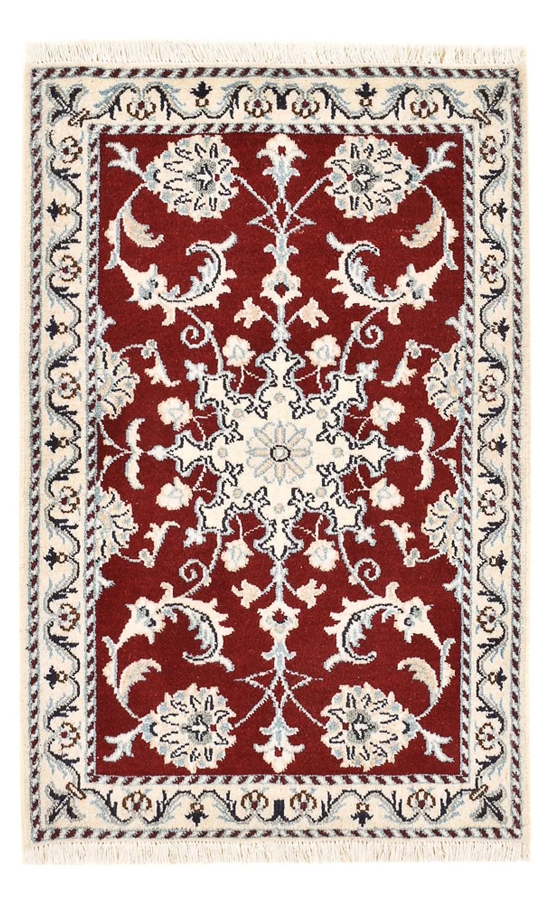 Nain - 12La Teppich 60x94cm - Perserteppich - rot