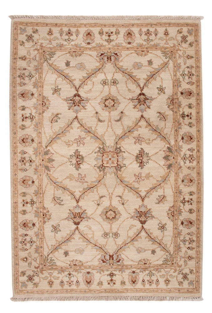 Ziegler Teppich 80x120cm - Orientteppich - beige