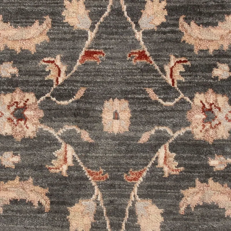 Ziegler Teppich 80x120cm - Orientteppich - schwarz