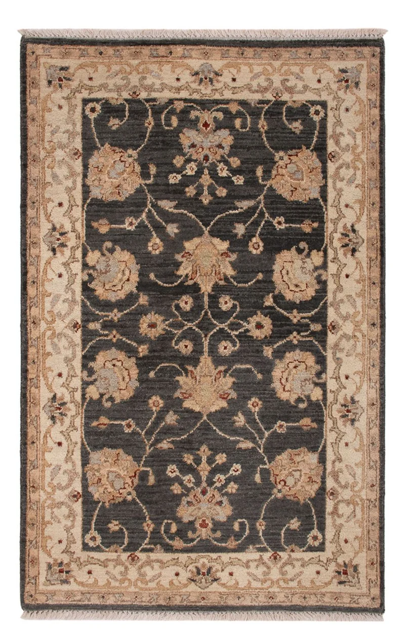 Ziegler Teppich 80x120cm - Orientteppich - schwarz