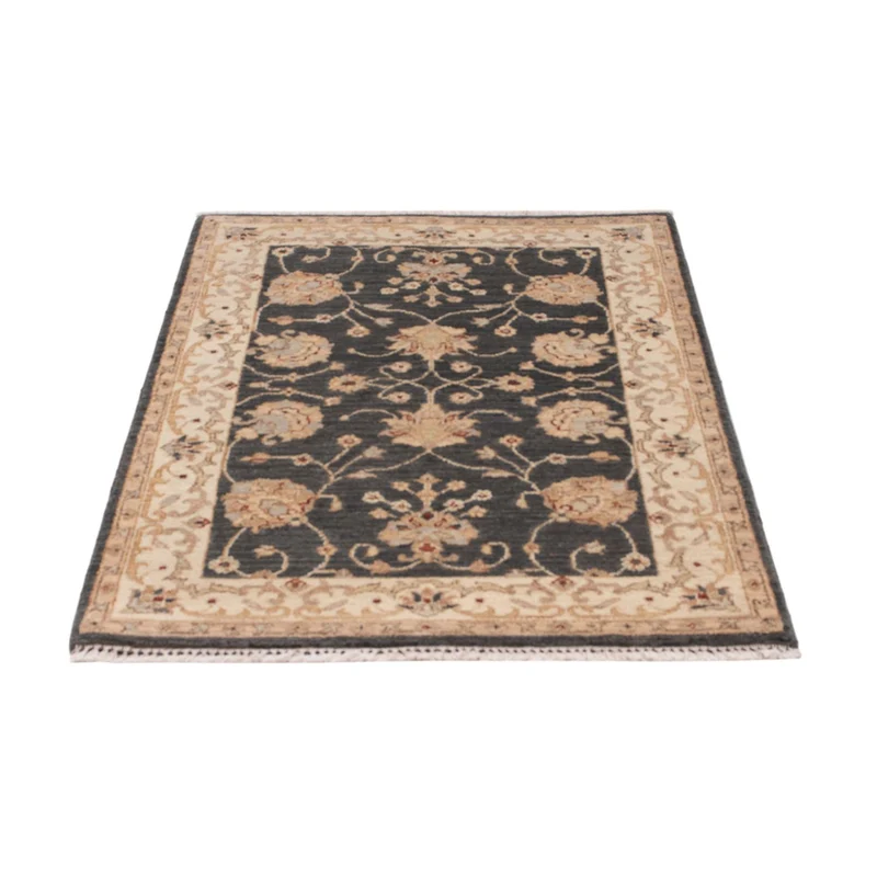 Ziegler Teppich 80x120cm - Orientteppich - schwarz