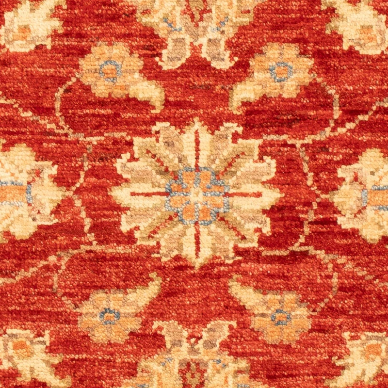 Ziegler Teppich - 63 x 92 cm - rot