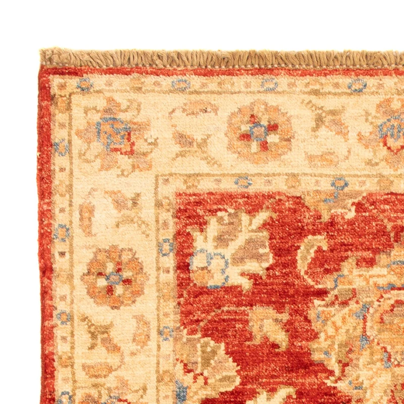 Ziegler Teppich - 63 x 92 cm - rot