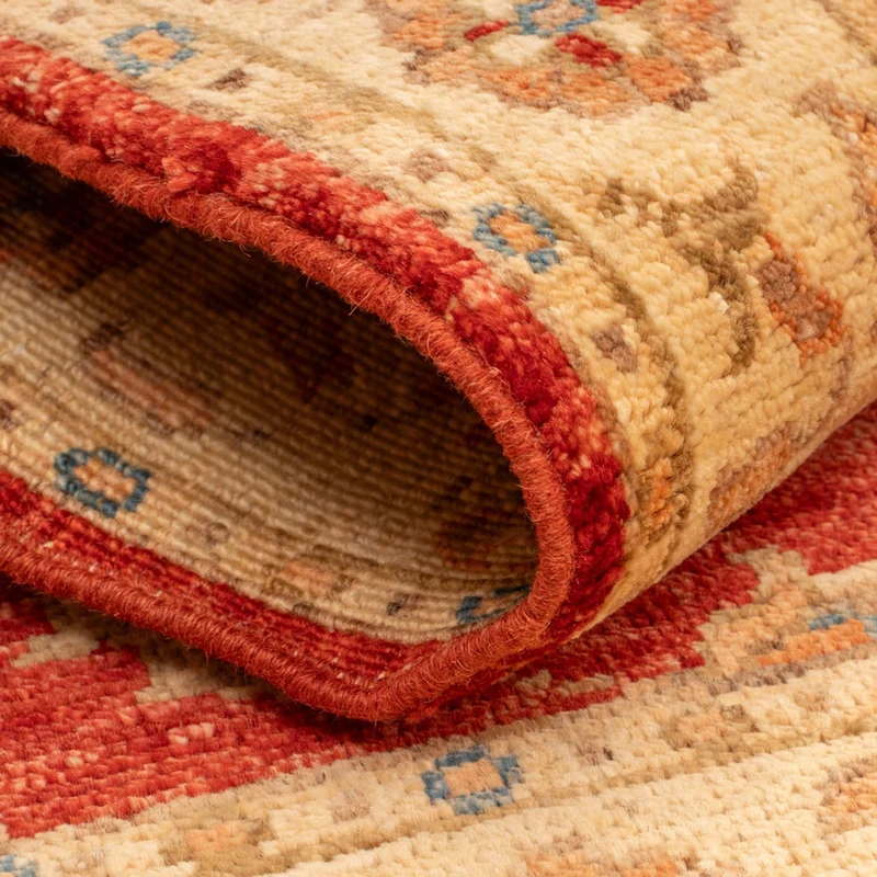 Ziegler Teppich - 63 x 92 cm - rot