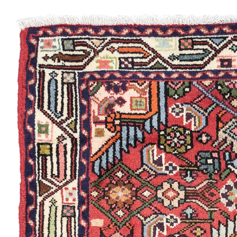 Hosseinabad Teppich 80x125cm - Perserteppich - rot
