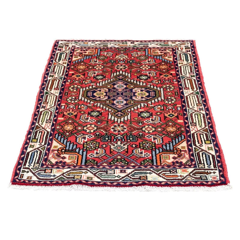 Hosseinabad Teppich 80x125cm - Perserteppich - rot