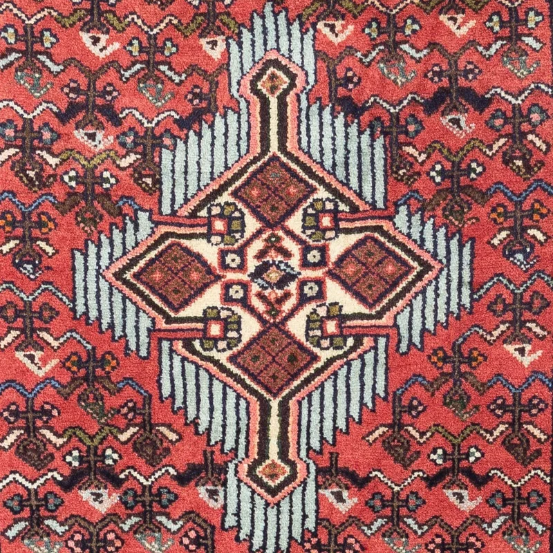 Hosseinabad Teppich 80x125cm - Perserteppich - rot