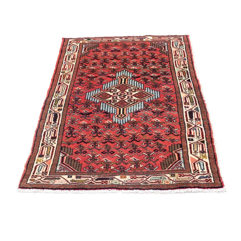 Hosseinabad Teppich 80x125cm - Perserteppich - rot