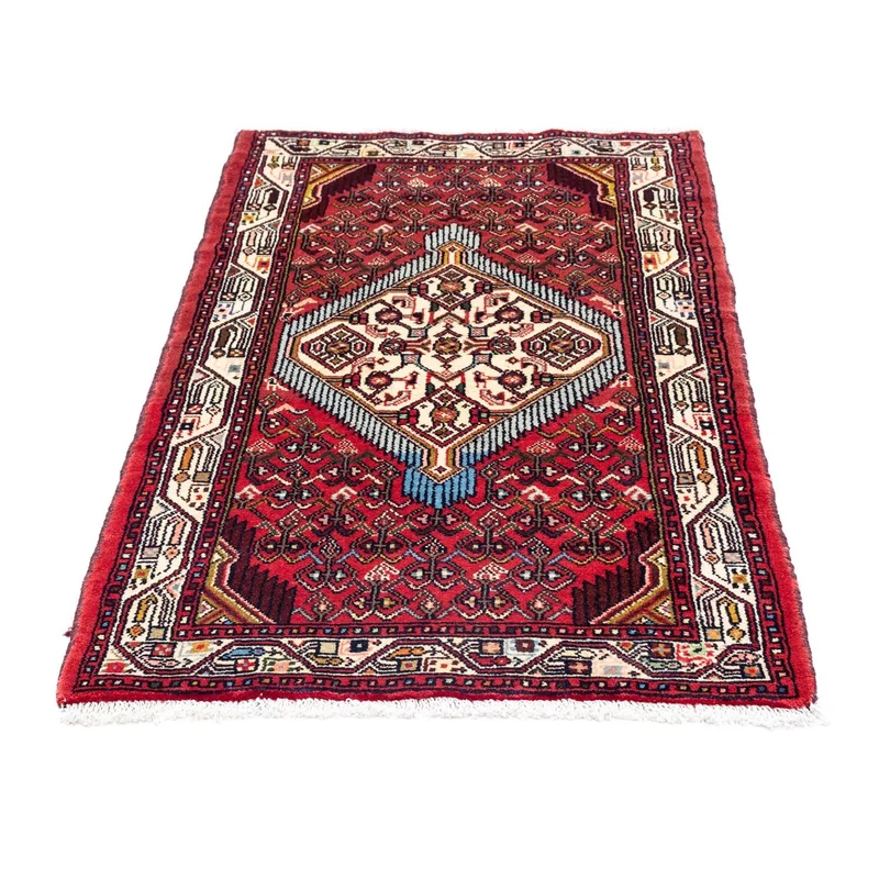 Hosseinabad Teppich 80x125cm - Perserteppich - rot