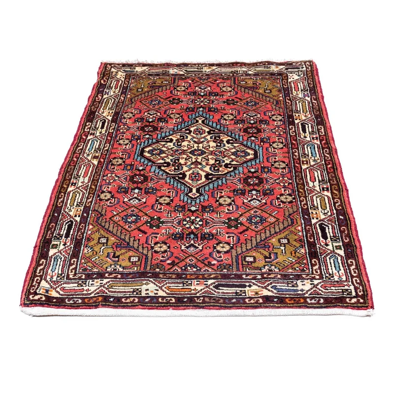 Hosseinabad Teppich 80x125cm - Perserteppich - hellrot