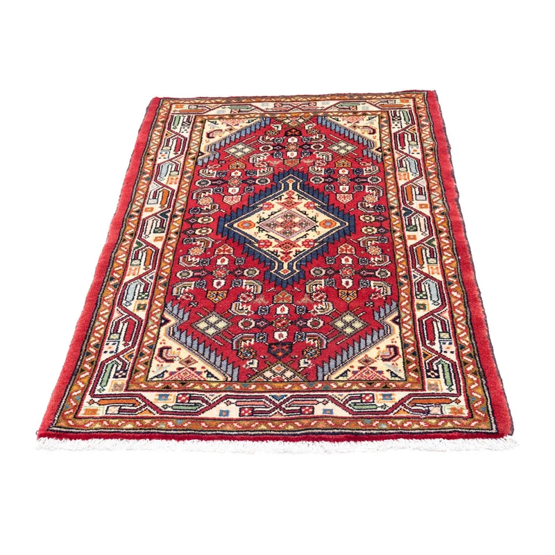 Hosseinabad Teppich 80x125cm - Perserteppich - rot