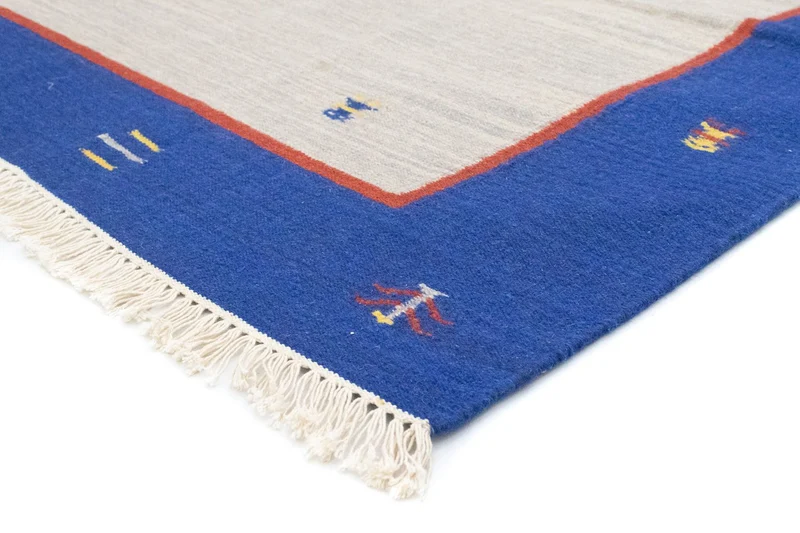Kelim Modern Teppich 200x300cm - beige