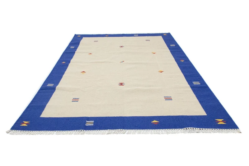 Kelim Modern Teppich 200x300cm - beige