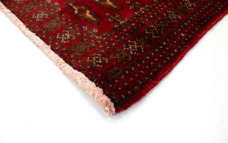 Turkaman Teppich 60x130cm - Orientteppich - rot