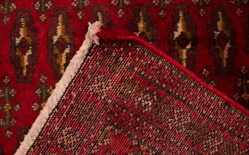 Turkaman Teppich 60x130cm - Orientteppich - rot