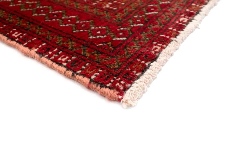 Turkaman Teppich 60x130cm - Orientteppich - rot