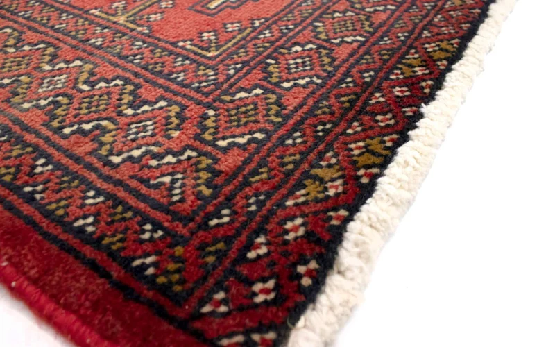 Turkaman Teppich 60x130cm - Orientteppich - rot