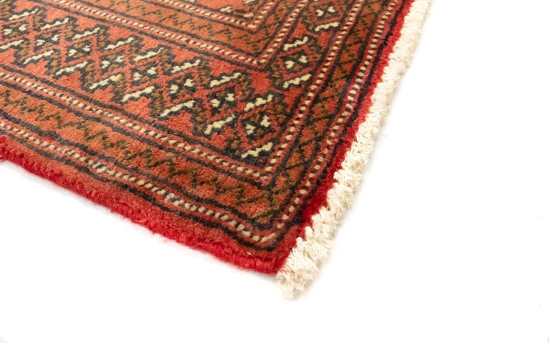 Turkaman Teppich 60x130cm - Orientteppich - rost