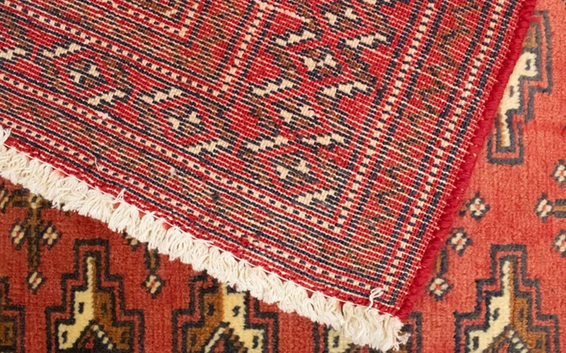 Turkaman Teppich 60x130cm - Orientteppich - rost