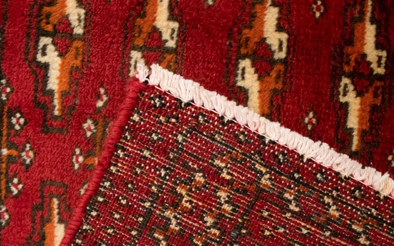 Turkaman Teppich 60x130cm - Orientteppich - rot