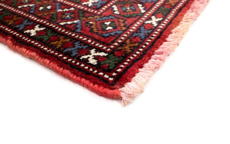 Turkaman Teppich 60x130cm - Orientteppich - rot