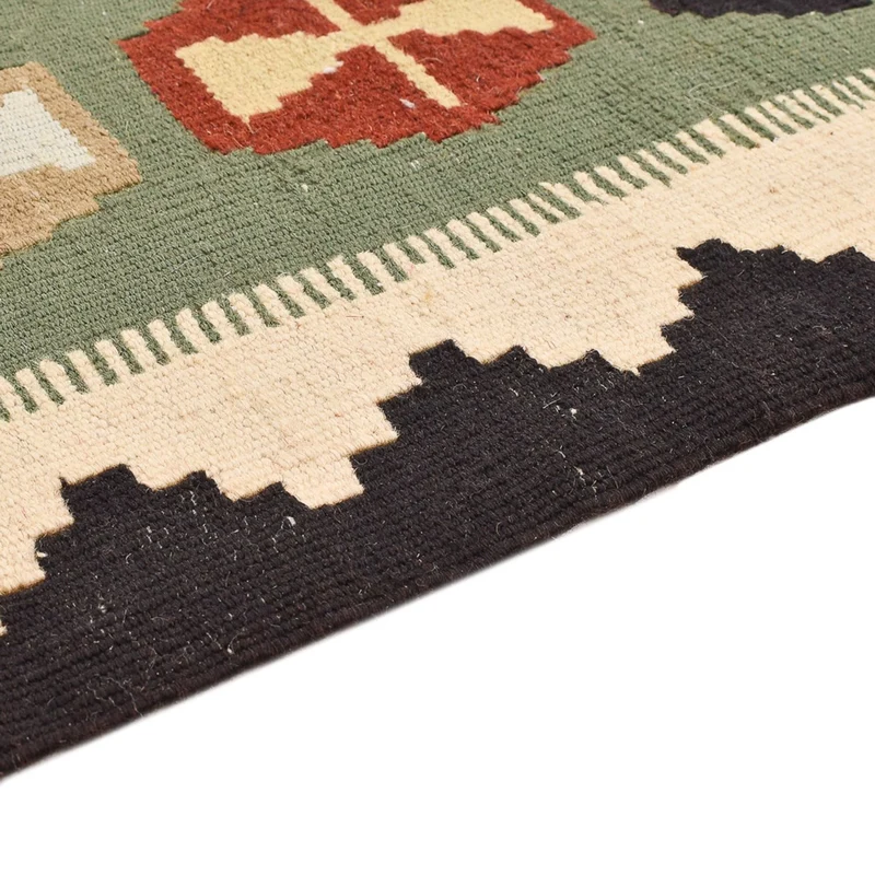 Kelim Fars Teppich 110x146cm - mehrfarbig
