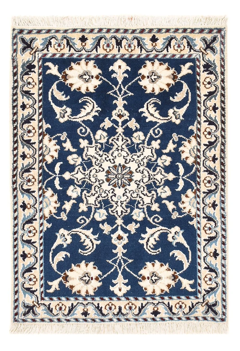 Nain - 12La Teppich 60x85cm - Perserteppich - blau