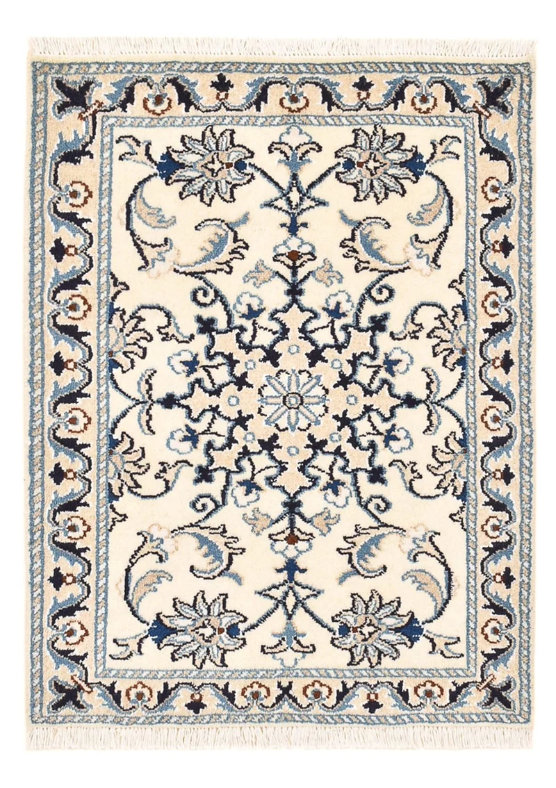 Nain - 12La Teppich 60x85cm - Perserteppich - creme